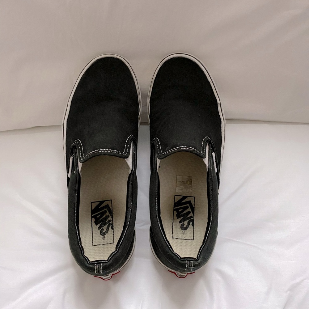 Black Skate Slip on Vans